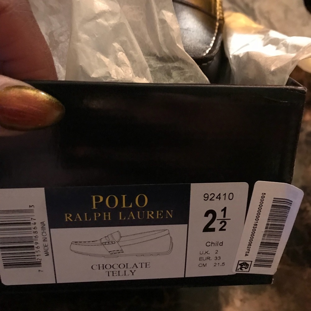 Brand new Ralph Lauren Boys shoes